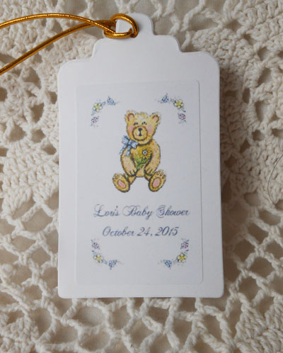 Baby Shower Gift Hang Tag Favors