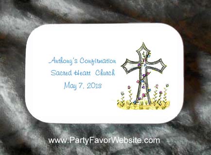 Confirmation Mint Tin Party Favors