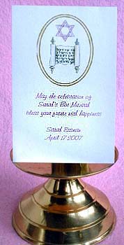 Bat Mitzvah Seed Favors & Tea Packet Favors