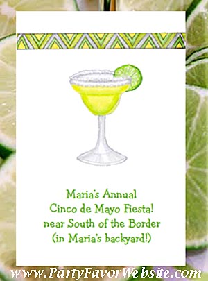 Margarita with Lime Cocktail Party, Birthdays & Cinco de Mayo Seed  Favor Packets