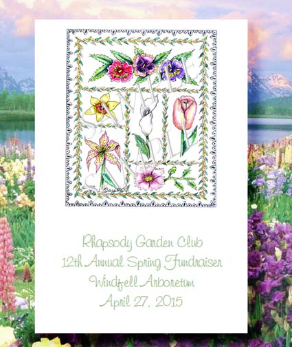 Flower Rhapsody Spring Flowers Seed Favor Packets